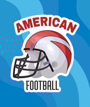american football cartel vector