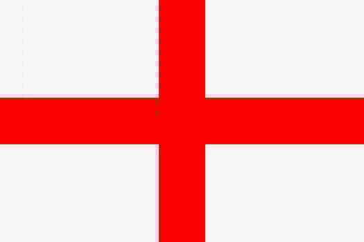 English flag vector icon. The flag of England