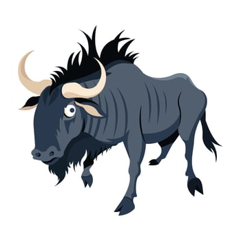Animal cartoon graphic style modern design vector