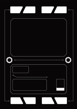black and white dark background with technology style, suitable for poster, banner, and streetwear templates vector
