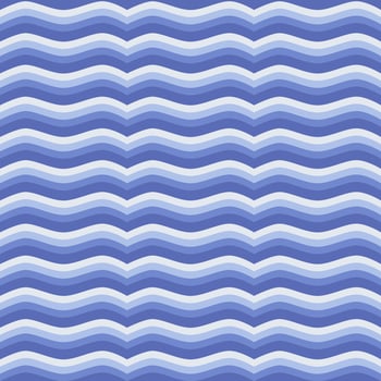 alternating shades of indigo wave background vector