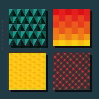 collection texture pattern vector