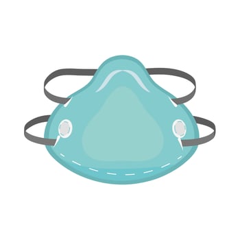 medical protection mask vector