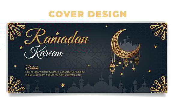 Ramadan creative sale and super offer social media post vector