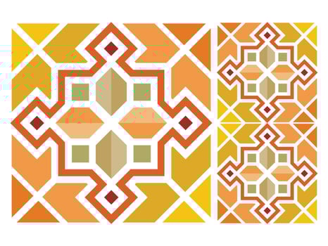 Seamless Pattern Colorful Geometric Abstract Shape Free Vector