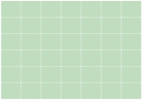 Bathroom ceramic floor tile, pastel color, light green, vector