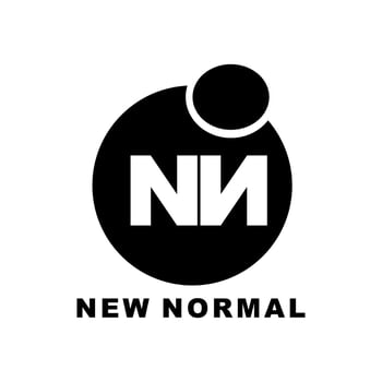 illustration vector graphic of text new normal in the presence of coronavirus fit for banner slogan and other