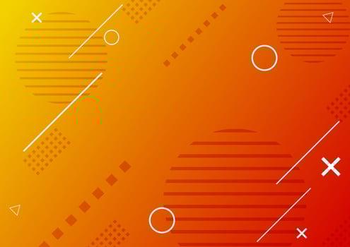 geomatric creative background design with modern and bright color vector