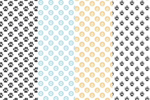 animal pattern design vector