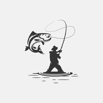 Fishing Logo Vector