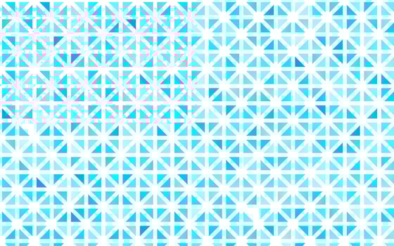 Light BLUE vector pattern in polygonal style.