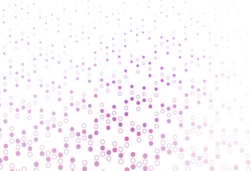 Light Pink vector layout with circle shapes.