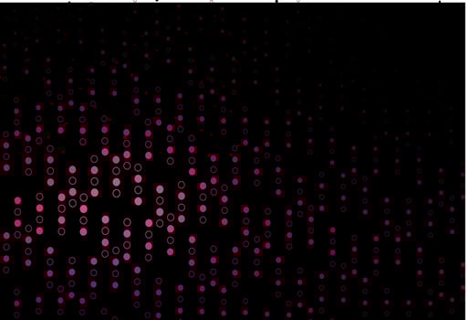 Dark Purple vector texture with disks.
