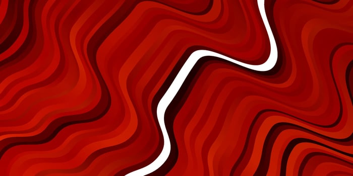 Light Orange vector template with curves.
