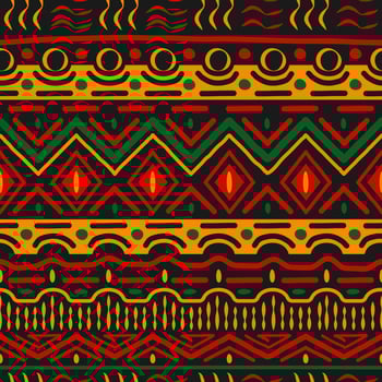 Black History Month Seamless Pattern vector