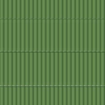 Green bamboo fence vector background in seamless pattern