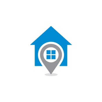 Home Pointer Vector , Real Estate Logo