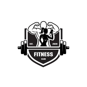 FITNESS LOGO , GYM LOGO VECTOR