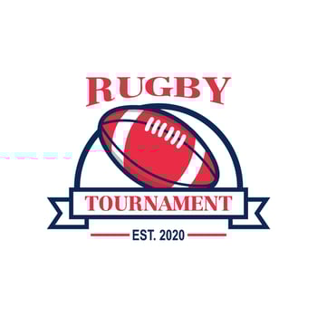 Rugby Vector , Sport Logo Vector