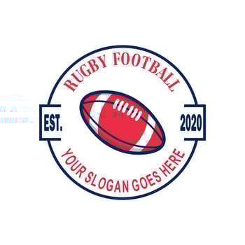 Rugby Vector , Sport Logo Vector