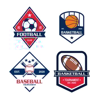 Tournament Emblem Logo , Sport Emblem Logo vector