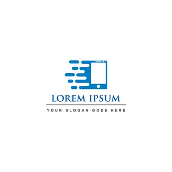 mobile digital logo , smart tech logo vector