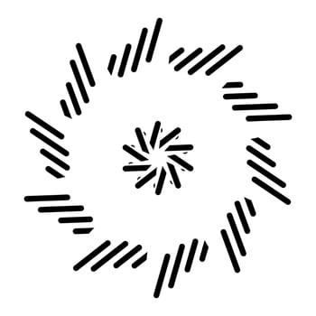 Abstract vector design in black color. Perfect for corporate, background, t-shirt, and so on.