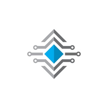 technology logo , digital tech logo vector