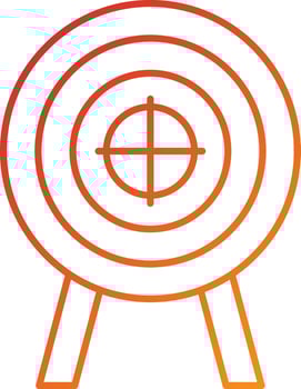 Target Icon Style vector