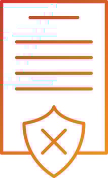 Rejected Icon Style vector