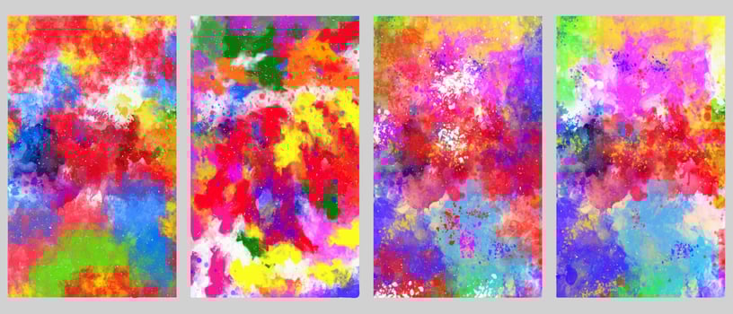 Watercolor Hand drawn background Vector illustration