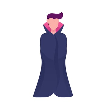 Standing Vampire Icon vector