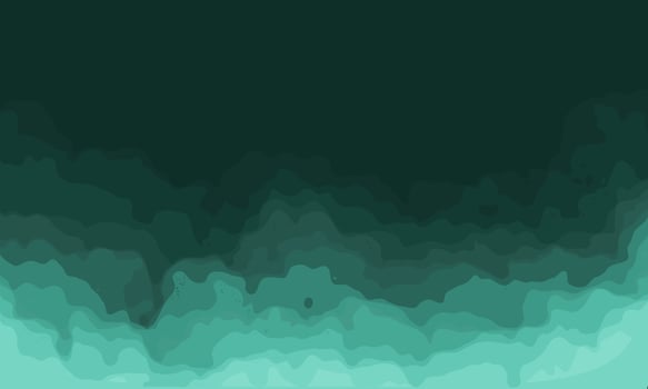 Abstract watercolor soft dark blue smoke layer gradient background vector