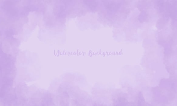 Abstract brown frame watercolor background vector