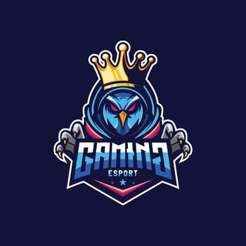 Owl Logo Esport for Gaming vector