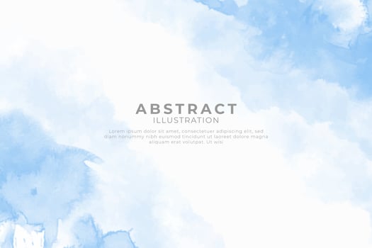 Abstract splashed watercolor textured background vector