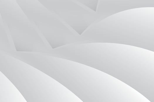 Abstract white and gray color, modern design background with geometric shape. Vector illustration.