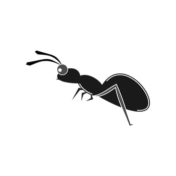ant icon simple vector