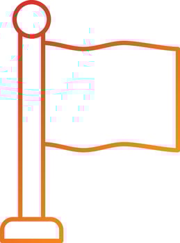 Flag Icon Style vector