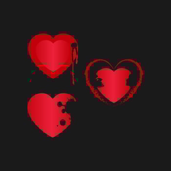 valentine's day vector 14 february heart drawing sad vector logo