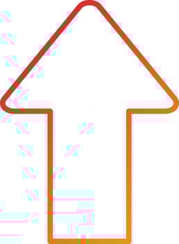 Up Arrow Icon Style vector
