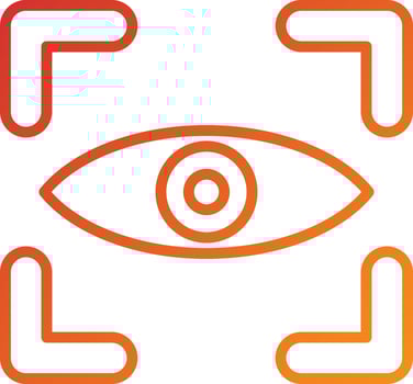 Vision Icon Style vector