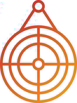 Target Icon Style vector