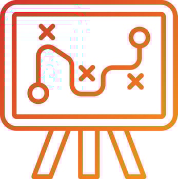 Strategy Icon Style vector