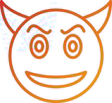Devil Icon Style vector