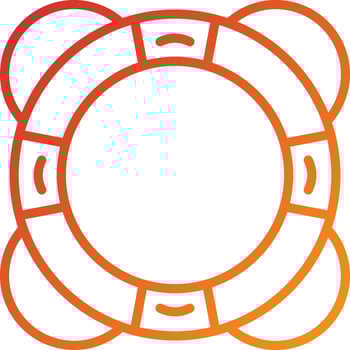 Lifeguard Icon Style vector