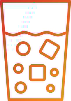 Water Icon Style vector