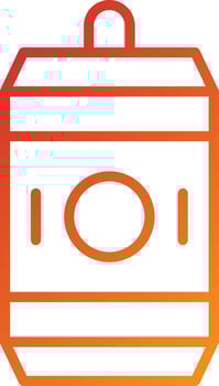Soda Icon Style vector
