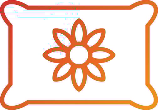 Pillow Icon Style vector