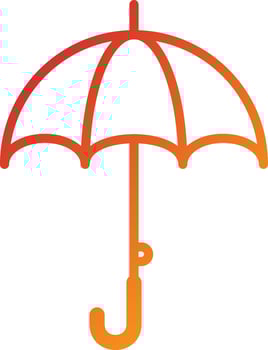 Umbrella Icon Style vector